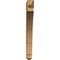 Ekena Millwork Thorton Craftsman Rough Sawn Bracket, Western Red Cedar, 4"W x 32"D x 38"H BKT04X32X38THR04RWR - alternate 2